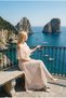 Daila Off-The-Shoulder Flounce Long Evening Dress Chiffon Invitation and Wedding Party Dress - 3