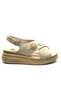 Hazzel Genuine Leather Comfort Orthopedic Women's Sandals Beige - 2