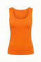 Round Neck Strappy Tank Top Bady Satin Blouse - 8