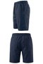 Lycra Large Size Men's Lace-Up Elastic Waist Gabardine Shorts, Suitable for Weight Ranges between 120-157 Kg, Navy Blue - 3
