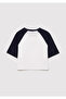 New York Printed Ecru T-Shirt Loose Fit / Loose Relaxed Cut 7610266 -70057 - 3