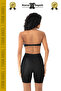 # Corset Non-Marking Anti-Slip Gathering and Firming Laser Cut Long Corset - 3 Pieces - 3