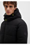 Hooded Black Puffer Jacket 0110211 -900 - 7