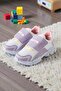 Children's Orthopedic Hook-and-Loop Stretchy Lightweight Breathable Unisex Mesh Children's Sneakers Sneakers - 6