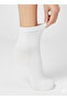 Bamboo Women's Elasticless 2-Piece White Seamless Premium Socks / Non-Marking / Non-Tightening Socks - 3