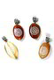 Yemen Armor Agate Stone Oval Pendant / Trick-I Sheriff Pendant - 5