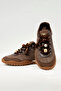 Tokyo - 193-1 Women's Straw Sneaker with Suede Details and Beaded Calla - 4