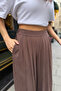 Modal Fabric Pleated Casual Trousers 3151 Mink - Premium Series - 6