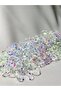 250 Pieces Tear Resistant Transparent Spotted Perm Knit Elastic Buckle - 4