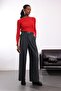 Anthracite Button Detailed Masculine Trousers 1593