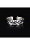 Resizable Classic Fashion Minimalist Men's Ring Cracked Old Pitted Ring Punk Creative Trend Retro Hi - 3
