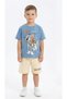 Children's Cartoon Printed 2-Piece Set T-Shirt + Shorts - 2