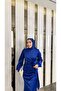 Side Tied Hijab Evening Dress - 4