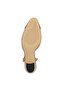 حذاء بكعب سميك وغطاء للأصابع من Slingback - 5