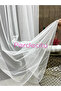 Honeycomb Floor Ironing Curtain, Suitable for All Rooms, Plain Grek Tulle Curtain, Tight Pleat 1/3. The Sample Fabric Is 30X28 in Size. - 2