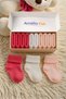 Organic Cotton Unisex 5-Piece Boxed Premium Newborn Baby & Children's Socks - 2