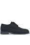 Black Glittery Lace-Up Suit Classic Children's Shoes - 3