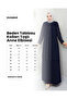 Plus size mother dress with stone sleeves - 2