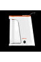 Lifetsyle 1200W Detachable Tank Popcorn Maker - White And Orange - 4