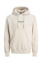 Jack&Jones 12241687 Jorvesterbro Men's Sweatshirt Hood Beige - 5
