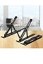 Stand Durable Metal Foldable Adjustable Black Color Notebook Laptop Stand Tablet Laptop Holder - 7
