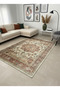 Plus Size Rug Cover Size 9 m² 250x350 cm or 12 m² 300x400 cm Washable Striped Rug Cover - 3