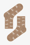 5 Pairs of Cotton Ribbon Patterned Socks - 6