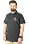 Mode XL Large Size T-Shirt Polo 08 Meeting 22329 Anthracite - 3