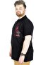 Mode XL Large Size T-Shirt Polo Surfing 22328 Black - 6