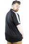 Fashion XL Big Size Men's t Shirt Polo Best Team 22307 Black - 8