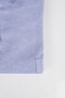 Men's Big Size Plus Size Long Sleeve Cotton Oxford Texture Single Pocket Sax Blue Button Lapel Shirt - 3