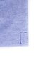 Men's Big Size Plus Size Long Sleeve Cotton Oxford Texture Single Pocket Sax Blue Button Lapel Shirt - 4