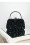 Women's Stoned Double Handle Women's Young Wedding Nikah Prom Graduation Engagement Evening Dress Bag