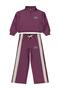 Kids Half-Zip Tracksuit Set for Ages 10-13 - Pink - 3