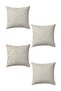 . Geometric 4-Piece Throw Pillow Cover Ds2