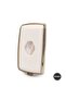 White Color 4 Button Nano High Quality Silicone Case for Megane 4 Dacia, Kadjar, Clio Talisman - 2