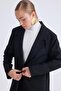 Single Button Front Blazer Jacket - 2