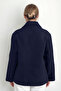 Buttoned Short Stamp Coat - 6
