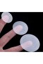 Round Cut Transparent Decal Tape Sticker Roll of 1000 Pieces 4 Cm - 3