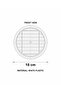 White Natural Gas Ventilation Glass Vent Cover Diameter 18 Cm (New Legitimate) - 3