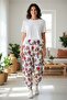 Floral Patterned Pocket Shalwar - 2