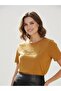 T-Shirt T.H Organic Cotton Moutarde - 4