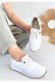 Tone Black Skin Lace-Up Sneakers - 3
