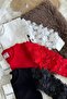 Girl's Stylish Red Top with Floral Sleeves for Special Occasions - 2