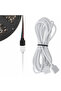 30cm White Wire 4 PIN RGB LED Connector Extension Cable Cord Wire 4pin LED Connectors Wire 1M 2M 5M - 3