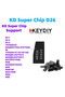 شريحة سوبر D26 من كييدي (KEYDIY) - 10 قطع - تدعم PCF7935 PCF7936 ID46 ID47 ID48 ID49 ID4D ID80