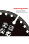 125mm 125mm Metal Cutting Diamond Blades - Sharp Discs for Steel, Aluminum, Concrete, Stone, Marble, - 5