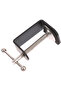 HH 004 Universal C Shape Table Mount Clamp Clip For Fittings Metal Microphone Stand Moxibustion eye - 3