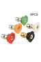 Buse de pulverisation haute pression pour lavage jardin, 1/4 pouces, connexion rapide, 0 15 25 4...