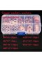 100pcs 100 PCS Of Copper Washers, Washers, Nuts, And Bolts, With Box M4/M5/M6/M8/M10/M12/M14 Seal Co - 7